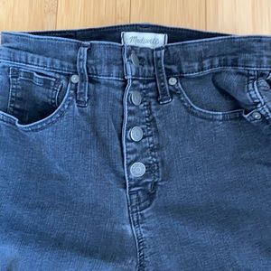 Madewell High Rise Women Jeans - Dark gray